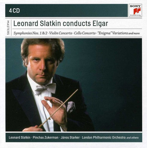 Leonard Slatkin: Leonard Slatkin Conducts Elgar  { CD }