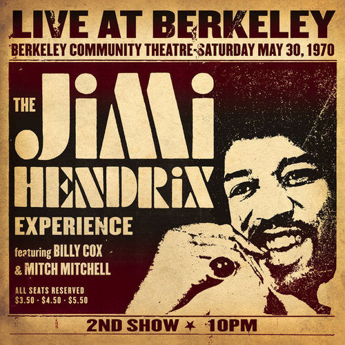 Jimi Hendrix: Jimi Hendrix Experience Live at Berkeley / RECORD