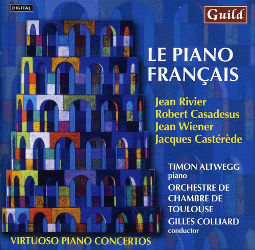 Rivier / Altwegg, Timon: Piano Francais / Virtuoso Piano Concertos  { CD }
