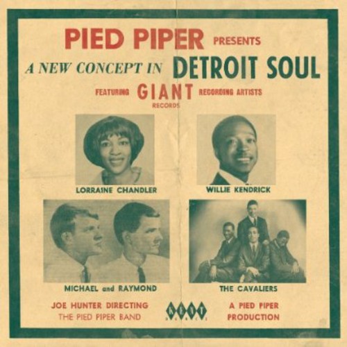 Various Artists: Pied Piper Presents a New Concept in Detroit Sound - CD