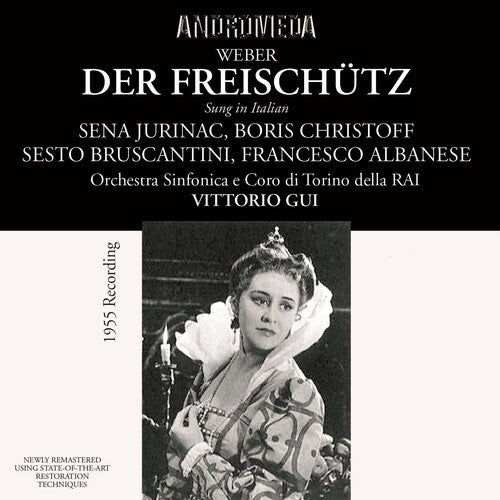 Weber / Jurinac / Christoff / Bruscantini: Der Freischutz (Sung in Italian)  { CD }