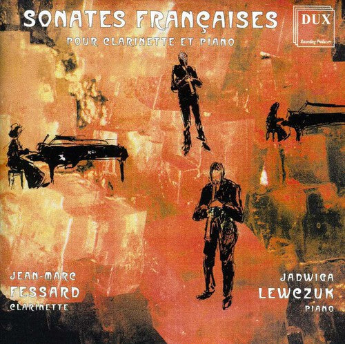 Jadwiga Lewczuk: Sonates Francaises Pour Clarinette Et Piano  { CD }