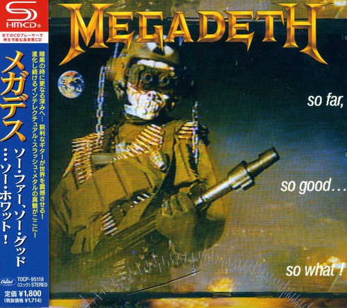 Megadeth: So Far. So Good So What - CD