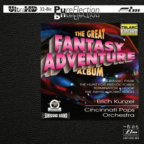 Erich Kunzel & Cincinnati Pop Orchestra: Great Fantasy Adventure Album  { CD }