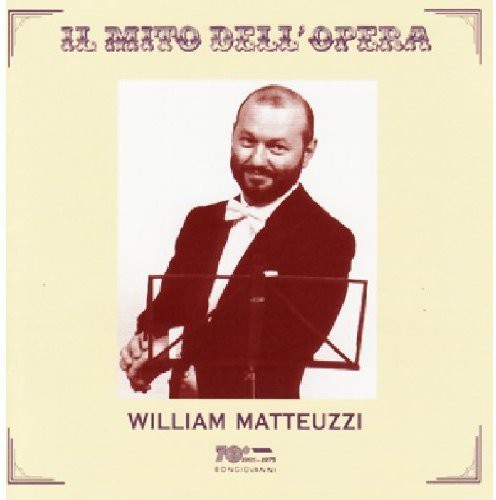 William Matteuzzi: Recital  { CD }