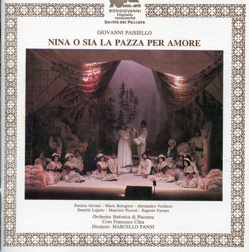 Giovanni Paisiello: Nina O Sia la Pazza Per Amore  { CD }