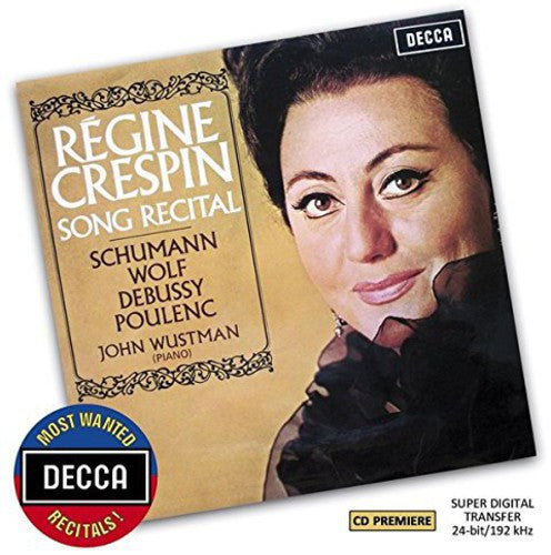 Crespin / Wustman: Most Wanted: Regine Crespin - Song Recital  { CD }