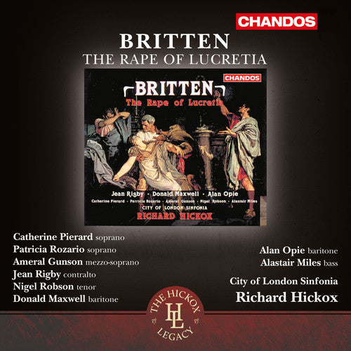 Britten / Pierard / Rozario / Gunson / Rigby: Rape of Lucretia  { CD }