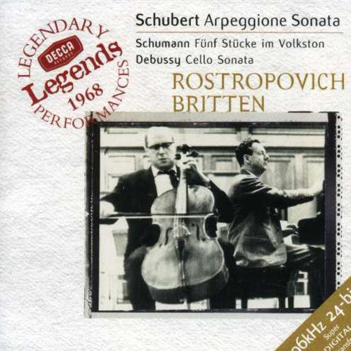 Mstislav Rostropovich: Arpeggione Sonata / Funf Stucke Im Volkston  { CD }