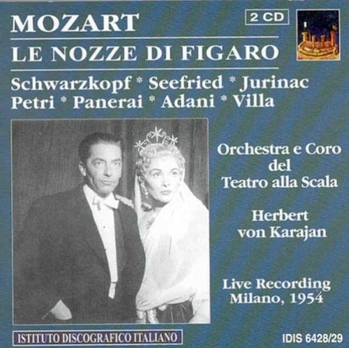Mozart / Adani / Calabrese / Jurinac: Marriage of Figa  { CD }