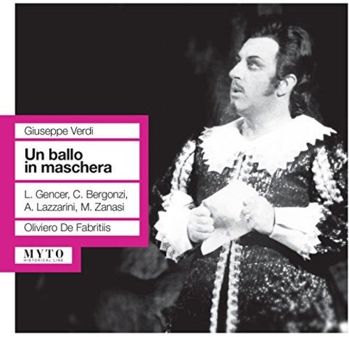 Verdi / Gencer / Bergonzi / Lazzarini / Fabritis: Un Ballo in Maschera  { CD }