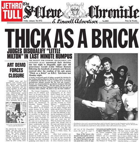 Jethro Tull: Thick As a Brick / RECORD