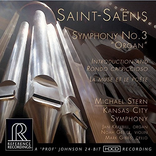 Saint-Saens / Kansas City Symphony / Stern: Symphony No. 3 Organ  { CD }