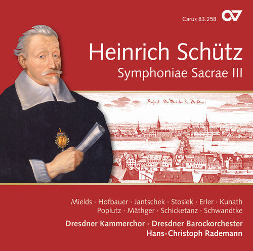 Schutz / Mields / Dresdner Kammerchor: Schutz: Symphoniae Sacrae III, Vol. 12  { CD }