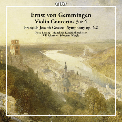 Von Gemmingen / Lessin / Muenchner Rundfunkorch: Ernst von Gemmingen: Violin Concertos Nos. 3 & 4  { CD }