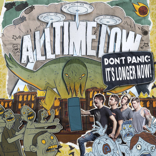 All Time Low: Don't Panic: It's Longer Now - Orange / RECORD