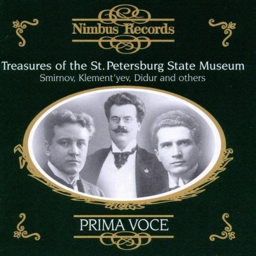 Smirnov / Klement'Yev / Didur: Treasures of the St Petersburg  { CD }