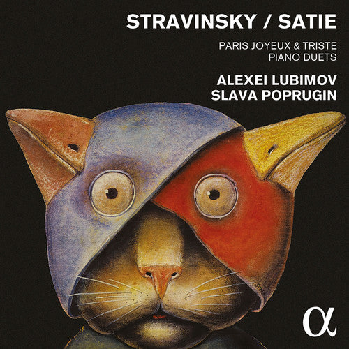 Stravinsky / Satie / Lubimov / Poprugin, Slava: Stravinsky & Satie: Paris Joyeux & Triste - Piano  { CD }