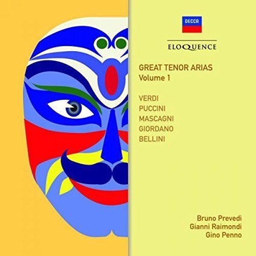 Prevedi, Bruno / Raimondi, Gianni / Penno, Gino: Great Tenor Arias 1  { CD }