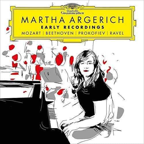 Martha Argerich: Early Recordings: Mozart Beethoven Prokofiev Ravel  { CD }
