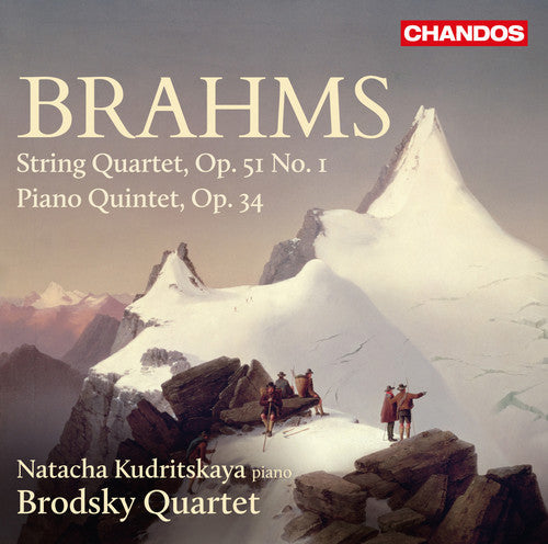 Brahms, J. / Kudritskaya, Natacha / Brodsky Quartet: Brahms: String Quartet Op.51 No.1 - Piano Quintet  { CD }