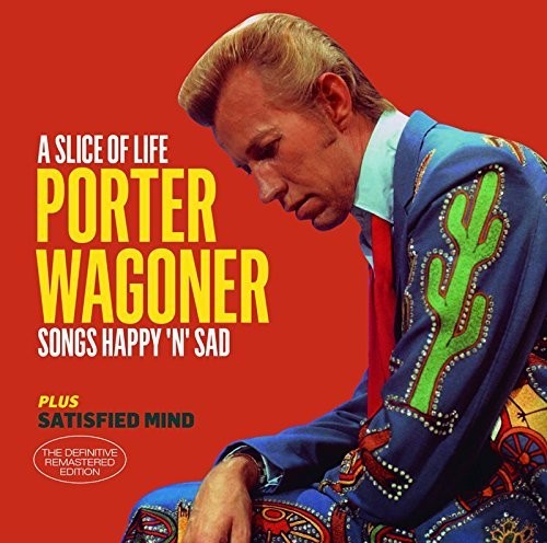 Porter Wagoner: Slice Of Life / Satisfied Mind + 6 Bonus Tracks  { CD }