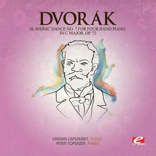 Dvorak: Slavonic Dance 7 Four Hand Piano C Maj 72  { CD }