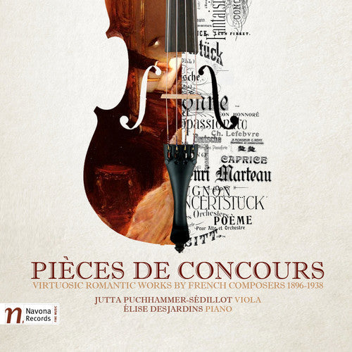 Arends / Busser / Puchhammer-Sedillot / Desjardins: Pieces de Concours: Virtuosic Romantic Works by French Composers  { CD }