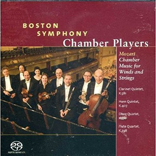 Boston Symphony Chamber Players: Mozart Chamber Music For Winds & Springs  { CD }