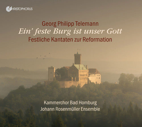 Telemann / Johann Rosenmuller Ensemble: Georg Philipp Telemann: Ein feste Burg ist unser Gott  { CD }