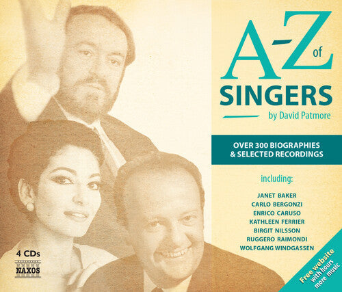 Anderson; Bastianini; Battistini; Berger; Bjorling: A-Z of Singers  { CD }