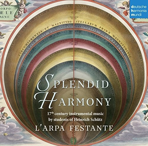 L'Arpa Festante: Splendid Harmony: 17Th Century Instrumental Music  { CD }