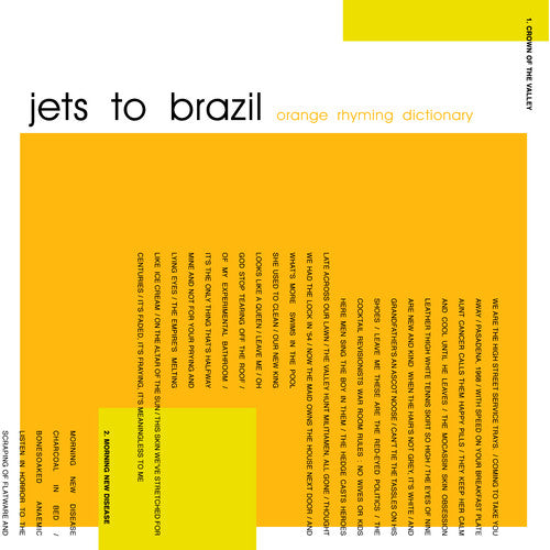 Jets to Brazil: Orange Rhyming Dictionary / RECORD