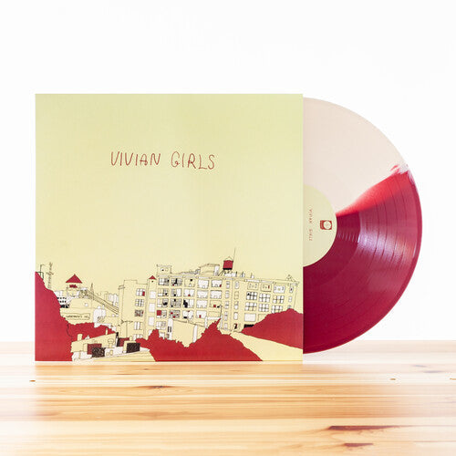 Vivian Girls: Vivian Girls (Half Cream/Half Maroon Vinyl) / RECORD