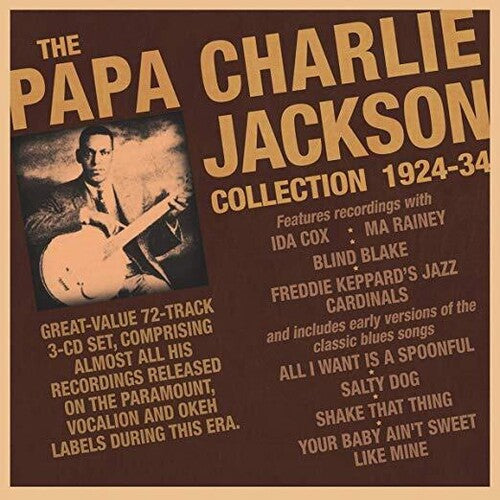 Papa Charlie Jackson: Papa Charlie Jackson Collection 1924-34  { CD }