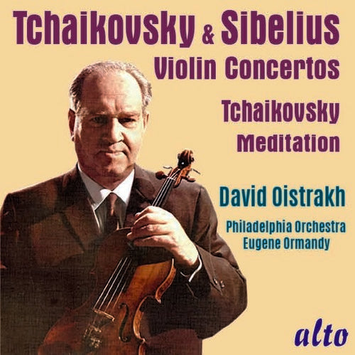 Oistrakh, David / Philadelphia Orchestra: Tchaikovsky & Sibelius Violin Concertos Meditation from Souvenir d'un  { CD }