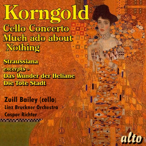 Linz Bruckner Orchestra / Richter, Caspar: Korngold: Cello Concerto Much Ado About Nothing Suite Straussiana & Mo  { CD }