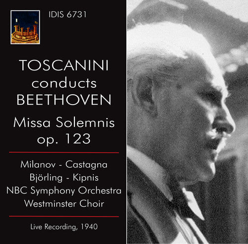 Beethoven / Milanov / Toscanini: Toscanini Conducts Beethoven / Missa Solemnis  { CD }