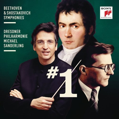 Beethoven / Shostakovich / Sanderling, Michael: Beethoven & Shostakovich: Symphonies No 1  { CD }