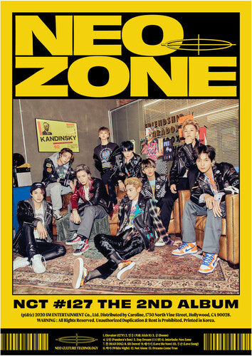 NCT 127: The 2nd Album 'NCT #127 Neo Zone' [N Ver.] - CD