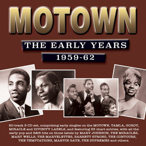 Various Artists: Motown: The Early Years 1959-62 (Various Artists) - CD