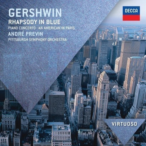 Andre Previn: Gershwin: Rhapsody In Blue An American In Paris Concerto / RECORD