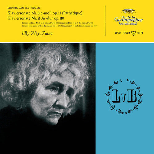 Elly Ney: Beethoven Piano Sonatas Nos. 8, 14, 23, 31 / RECORD