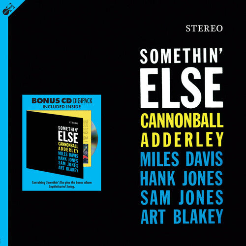 Cannonball Adderley: Somethin Else [180-Gram LP With Bonus Tracks & Bonus CD] / RECORD