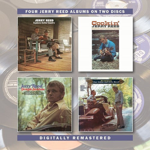 Jerry Reed: Jerry Reed Explores Guitar Country / Cookin / Georgia Sunshine / Me & Jerry - CD