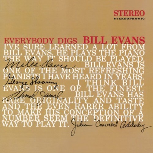Bill Evans: Everybody Digs Bill Evans / RECORD