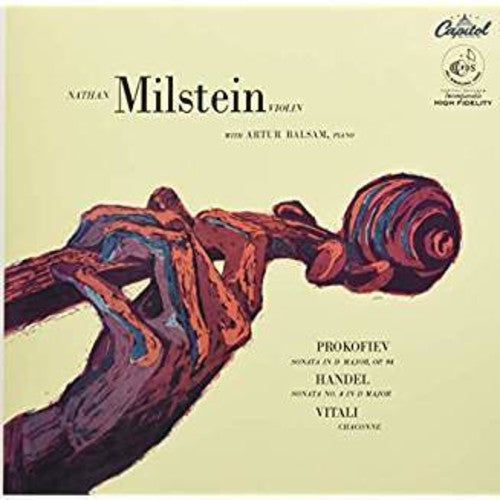 Nathan Milstein: Violin Sonatas & Chaconne (Prokofiev, Handel & Vitali)  / Vinyl LP