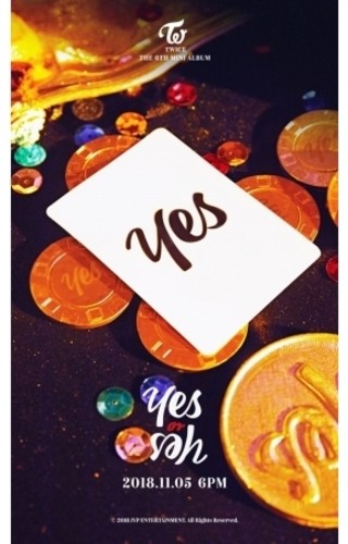 Twice: Yes or Yes (Random Cover) (incl. Photobook, Photocard + Title Card) - CD