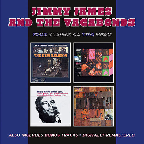 James, Jimmy & the Vagabonds: New Religion / London Swings 'Live At The Marquee Club' / This Is Jimmy James & The Vagabonds / Open Up Your Soul Plus Bonus Tracks  { CD }