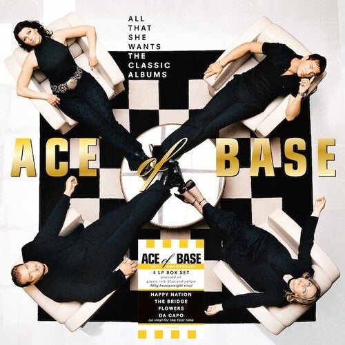 Ace of Base: All That She Wants: The Classic Albums [180-Gram Green, Red, Blue & Yellow Colored Vinyl] / RECORD